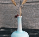 Глиняная керамическая ваза ручной работы